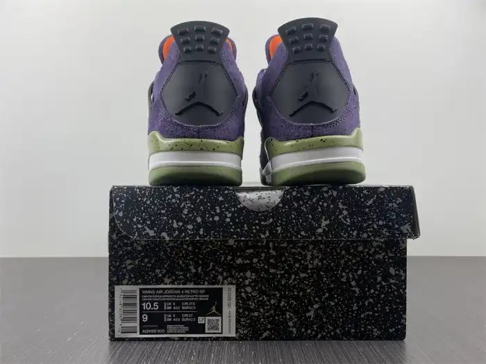 Bmlin Shoes Air Jordan 4 WMNS Canyon Purple AQ9129-500