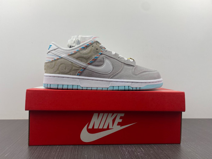 TB Nike Dunk Low Barber Shop DH7614-500