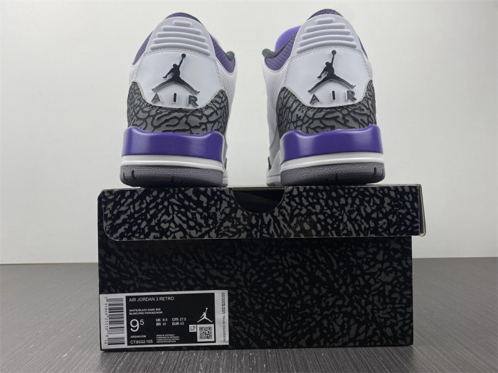 KICKWHO Air Jordan 3 Retro 'Dark Iris' CT8532-105