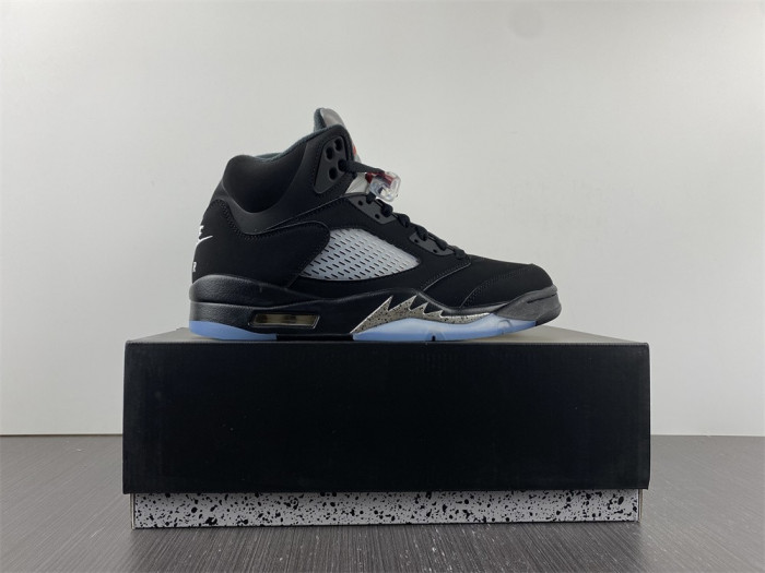 TB Jordan 5 Retro Black Metallic (2016) 845035-003