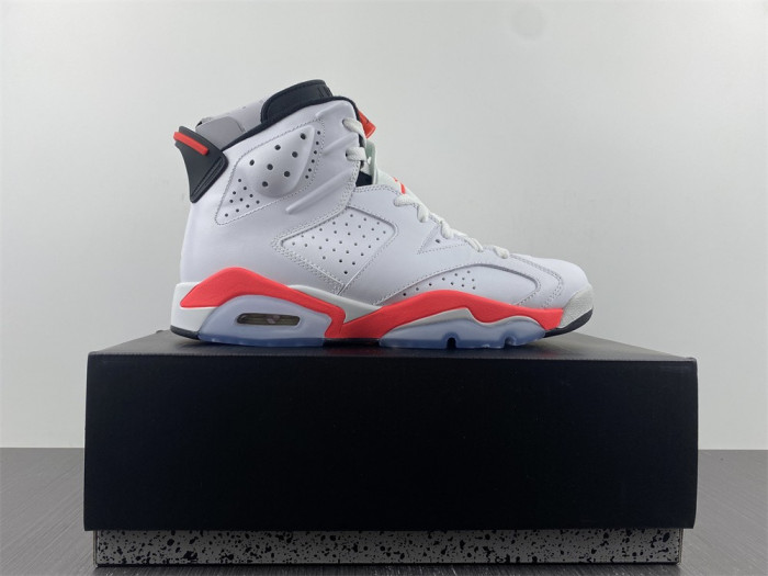 TB Jordan 6 Retro Infrared White (2014) 384664-123