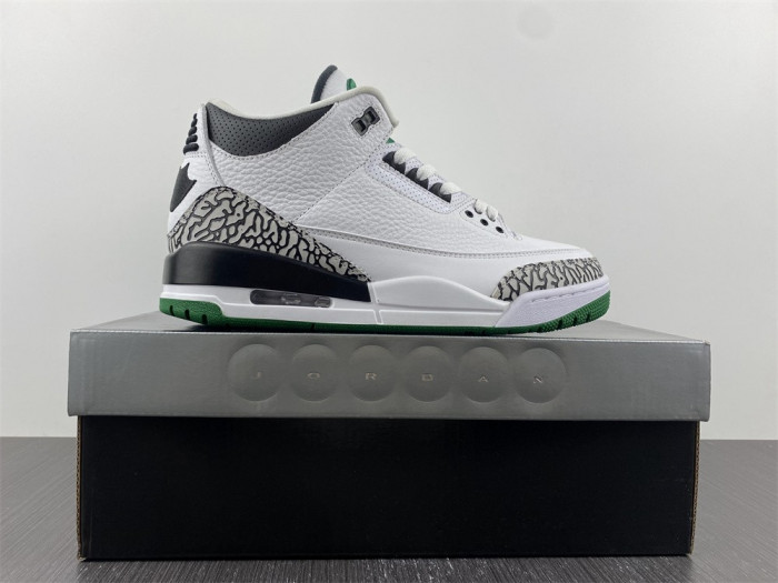 TB Jordan 3 Retro Oregon Ducks Pit Crew White 594282233