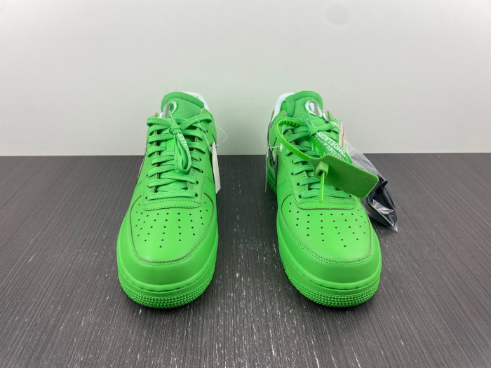 TB Nike Air Force 1 Low Off-White Light Green Spark DX1419-300