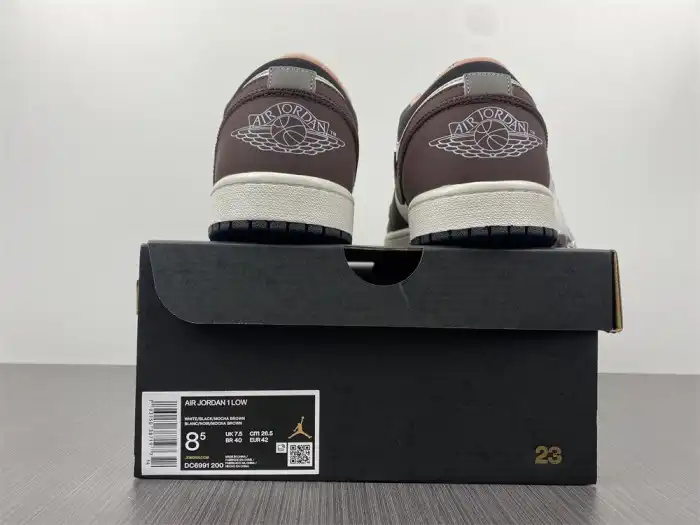 1st Kicks Air Jordan 1 Low Mocha DC6991-200