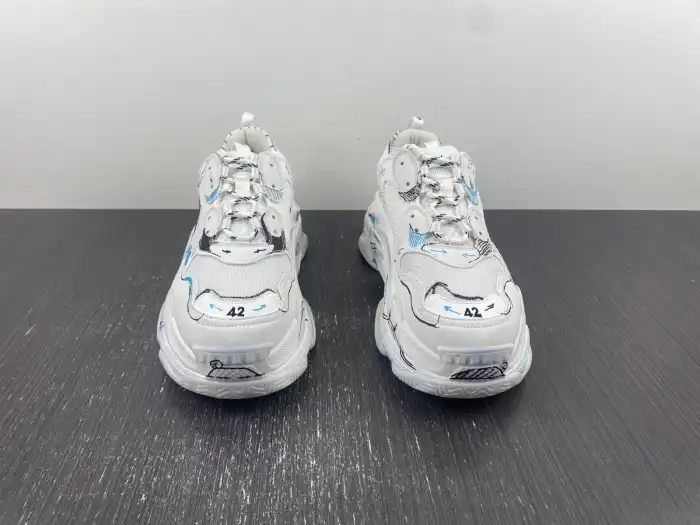 Rep LY BLCG TRIPLE S SNEAKER 536737 W35R8 9014