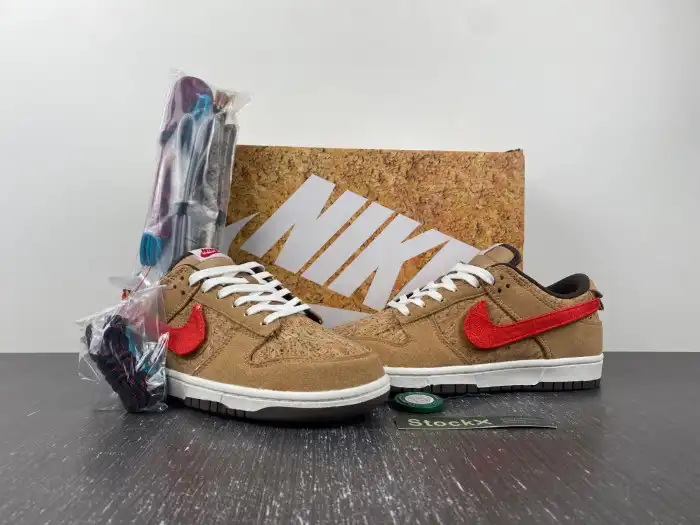 Cheap LY Nike Dunk Low SP CLOT Cork FN0317-121