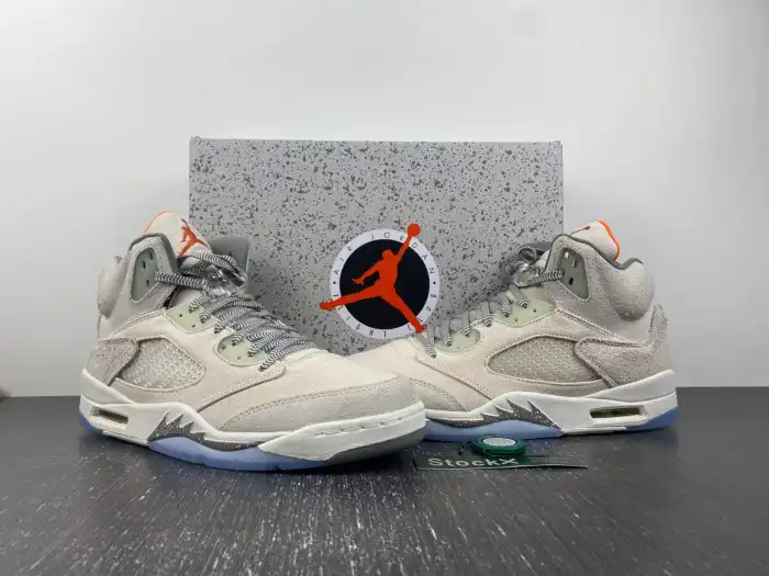 Best reps HYPE Air Jordan 5 Retro SE Craft Light Orewood Brown FD9222-180