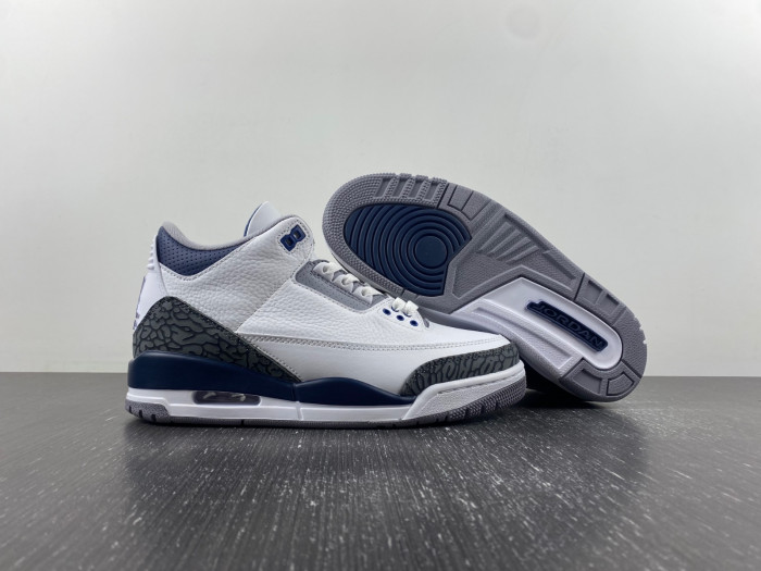 TB Air Jordan 3 Midnight Navy CT8532-140