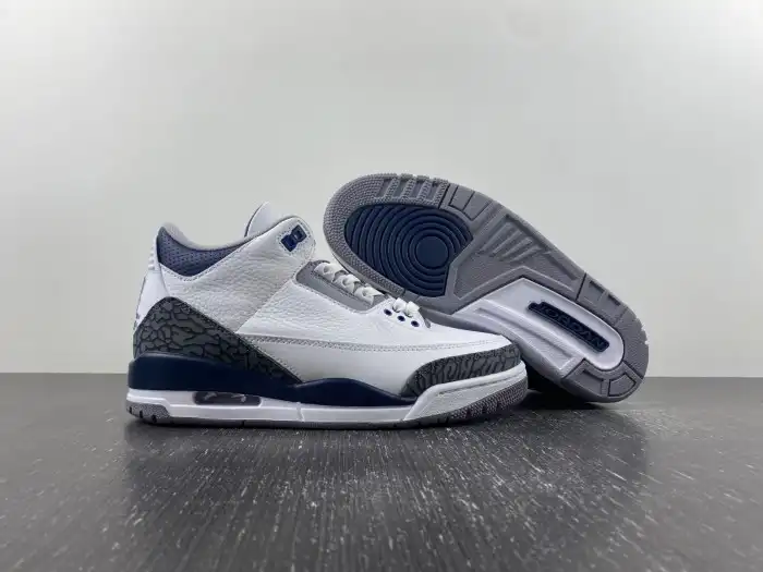 Rep Air Jordan 3 Midnight Navy CT8532-140