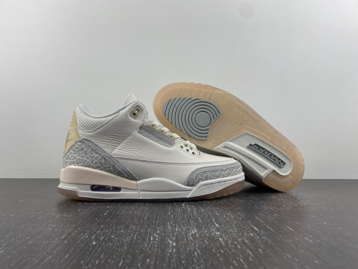 TB Air Jordan 3 Craft Ivory FJ9479-100