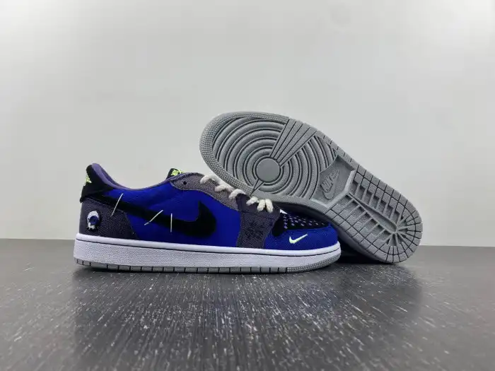 Bmlin Jordan 1 Retro Low OG Zion Williamson Voodoo DZ7292-420