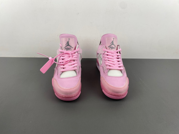 TB OFF-WHITE X JORDAN 4 PINK