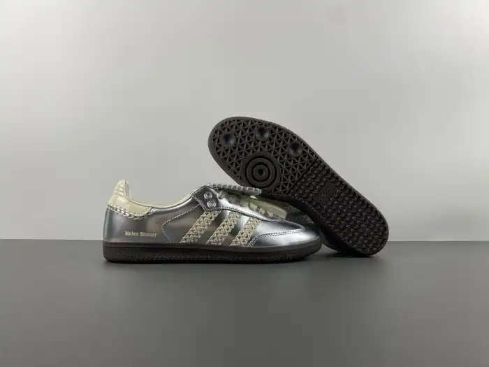 Cheap LY adidas Samba Wales Bonner Silver IG8181