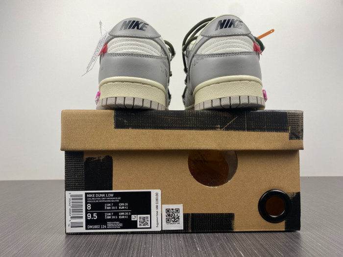 TB Nike Dunk Low Off-White Lot 22 DM1602-124