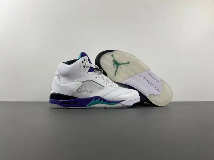 Cheap Air Jordan 5 Retro Grape (2013) 136027-108