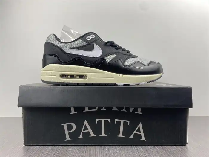 Cheap LY Nike Air Max 1 Patta Waves Black (without Bracelet) DQ0299-001