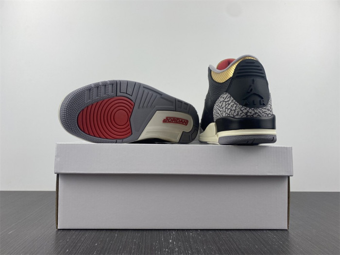 TB Air Jordan 3 WMNS Black Gold CK9246-067