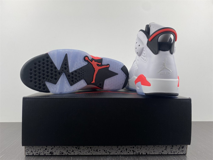 TB Jordan 6 Retro Infrared White (2014) 384664-123