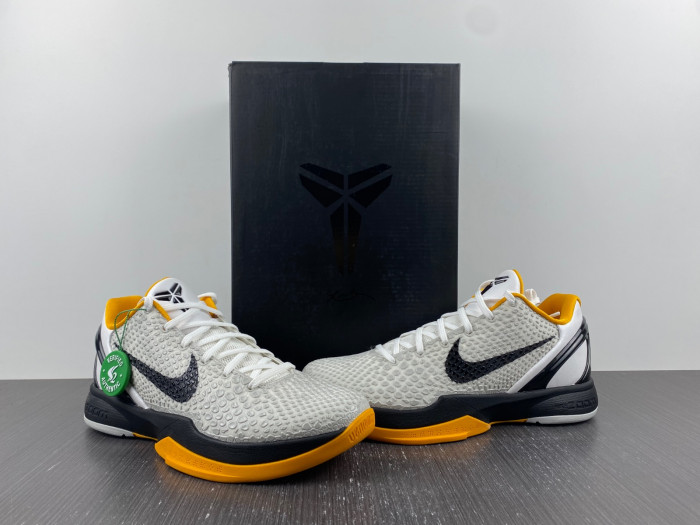 TB Kobe 6 Protro Playoff Pack White Del Sol CW2190-100