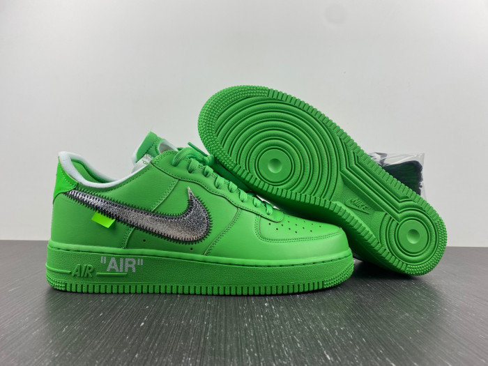 TB Nike Air Force 1 Low Off-White Light Green Spark DX1419-300