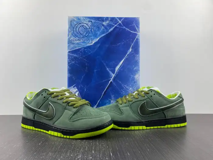 Cheap LY Nike SB Dunk Low Concepts Green Lobster BV1310-337