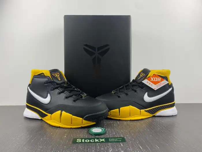 Rep LY Nike Kobe 1 Protro Black Maize AQ2728-003