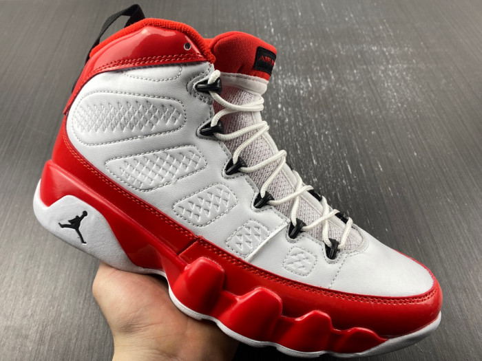 TB Air Jordan 9 Retro White Gym Red 302370-160