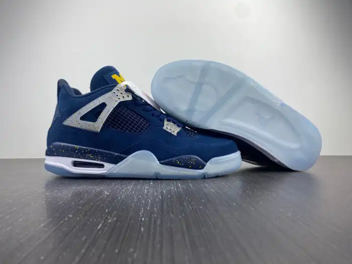 Cheap Air Jordan 4 Retro Michigan (PE) AJ4-1036660