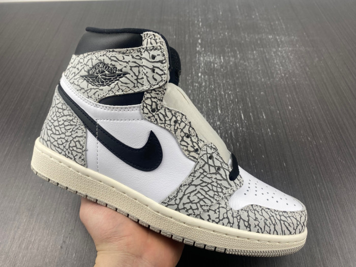 KICKWHO Air Jordan 1 High OG White Cement DZ5485-052