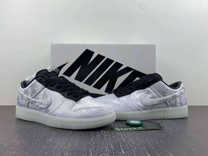 TB Nike Dunk Low CLOT Fragment White FN0315-110