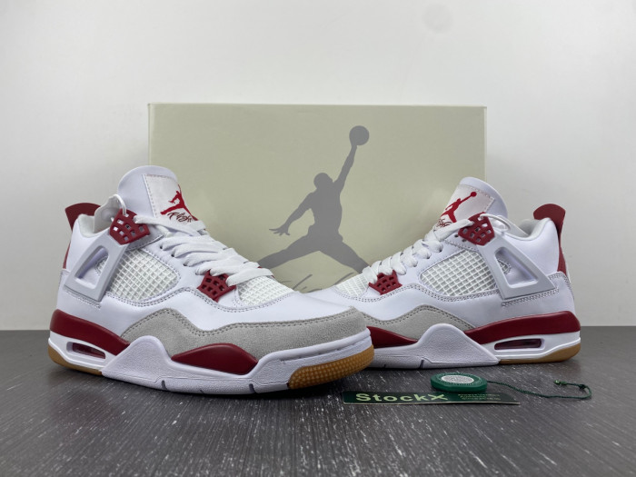 TB Jordan 4 Retro SB Pine Red DR5415-160