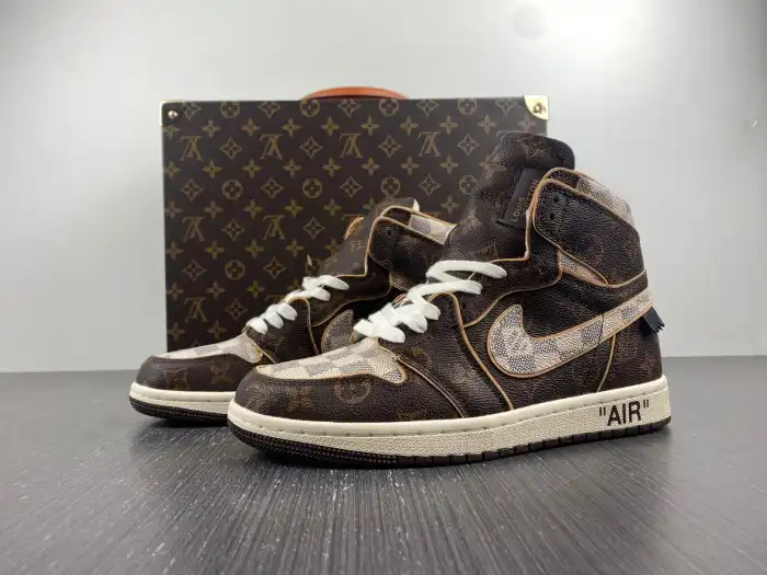 Bmlin Shoes OFF-WHITE x Air Jordan 1 LV