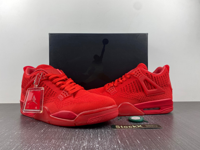 KICKWHO Jordan 4 Retro Flyknit Red AQ3559-600