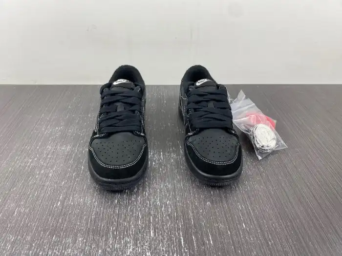 Reps LY KIDS Travis Scott x Air Jordan 1 Low OG SP 'Black Phantom' DO5442-001