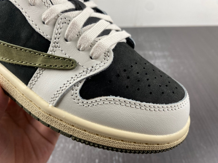 TB KIDS TRAVIS SCOTT X AIR JORDAN 1 LOW OG PS 'OLIVE' DZ5909-106