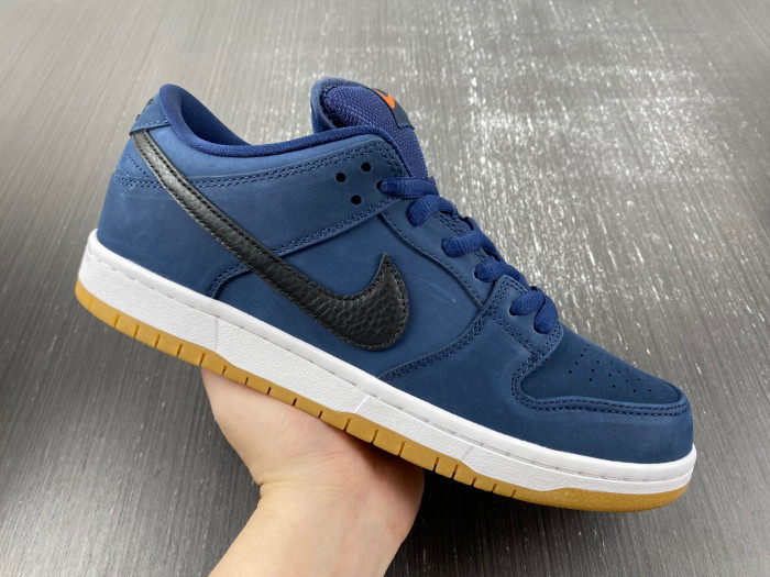 TB Nike SB Dunk Low Navy Black Gum CW7463-401