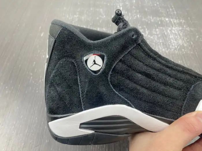 Cheap LY Air Jordan 14 Black White University Red 487471-016