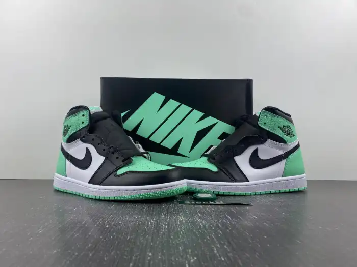 Bmlin Shoes Air Jordan 1 High OG Green Glow DZ5485-130