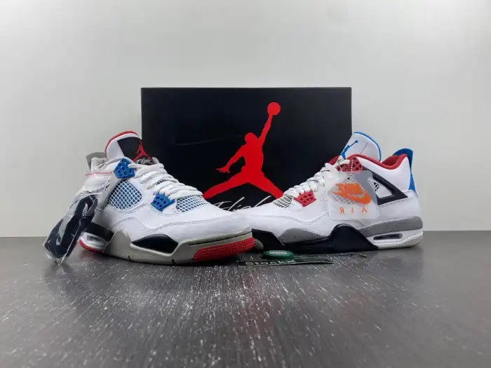 Bmlin Shoes Jordan 4 Retro What The CL1184-146