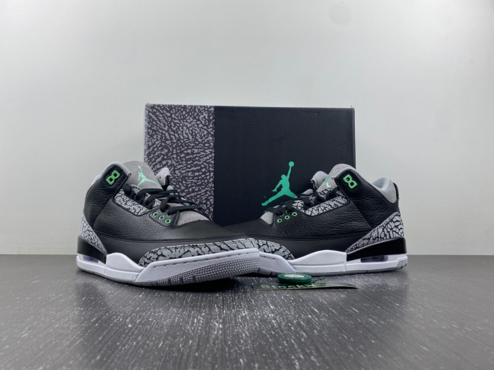 TB Air Jordan 3 Green Glow CT8532-031