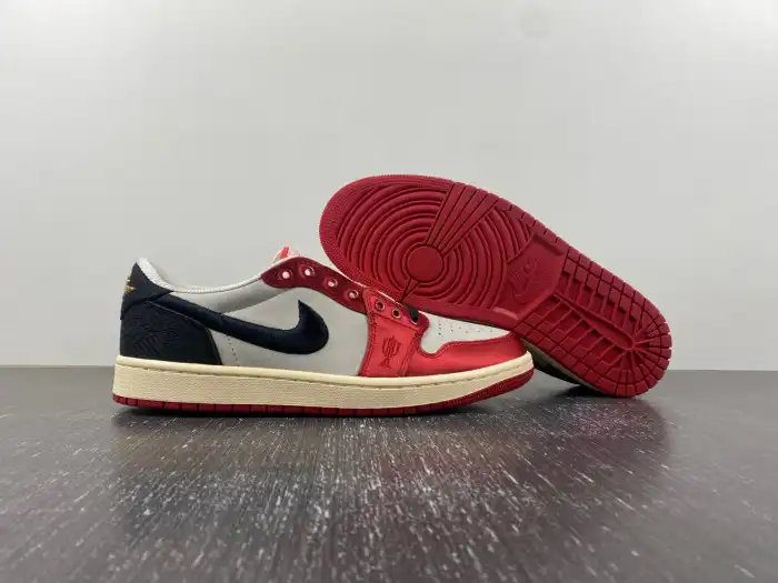 Kicked Out Shoe Store Trophy Room x Air Jordan 1 Low OG Away FN0432-100