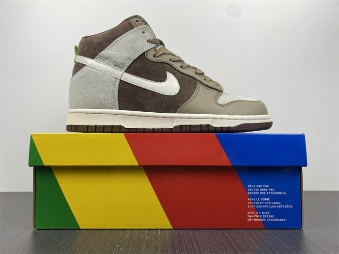 TB Nike Dunk High Light Chocolate DH5348-100