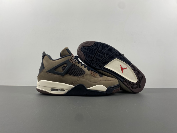 KICKWHO Travis Scott x Air Jordan 4 Retro Brown TS AJ4-882335