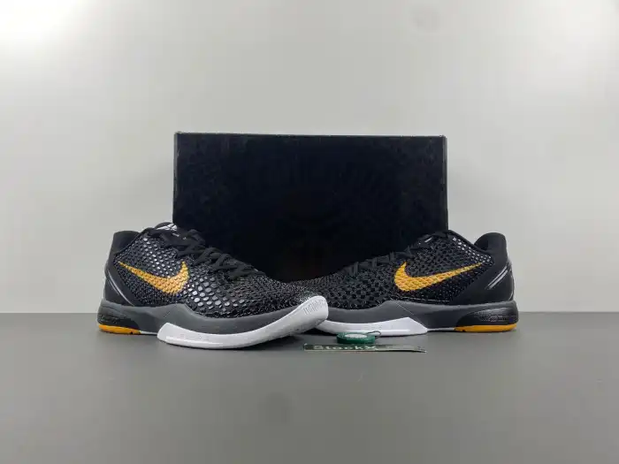 Cheap Husky Nike Kobe 6 Black Del Sol 429659-002