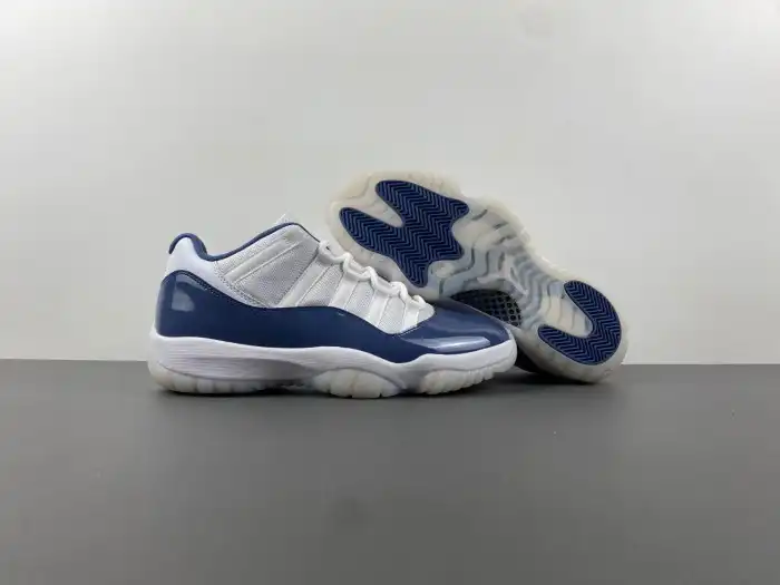 Rep 【Free Shipping】 Jordan 11 Retro Low Midnight Navy (2024) FV5104-104