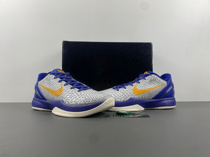 TB Nike Kobe 6 Lakers Home 429659-104