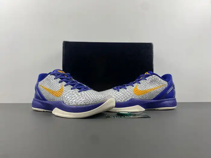 Cheap LY Nike Kobe 6 Lakers Home 429659-104