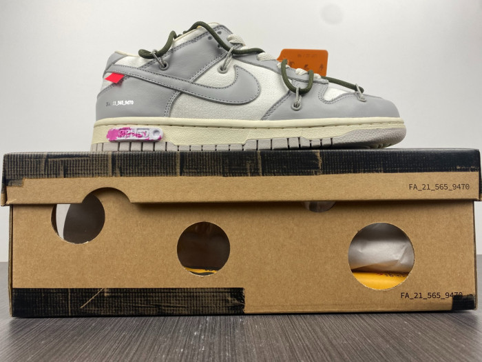 TB Nike Dunk Low Off-White Lot 22 DM1602-124