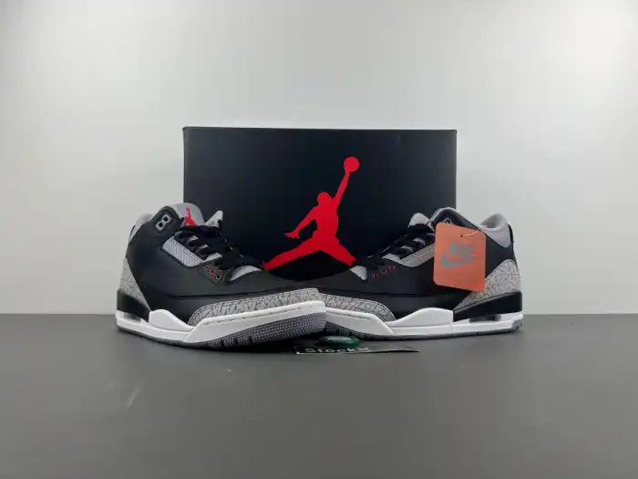 Bmlin Air Jordan 3 Black Cement DN3707-010