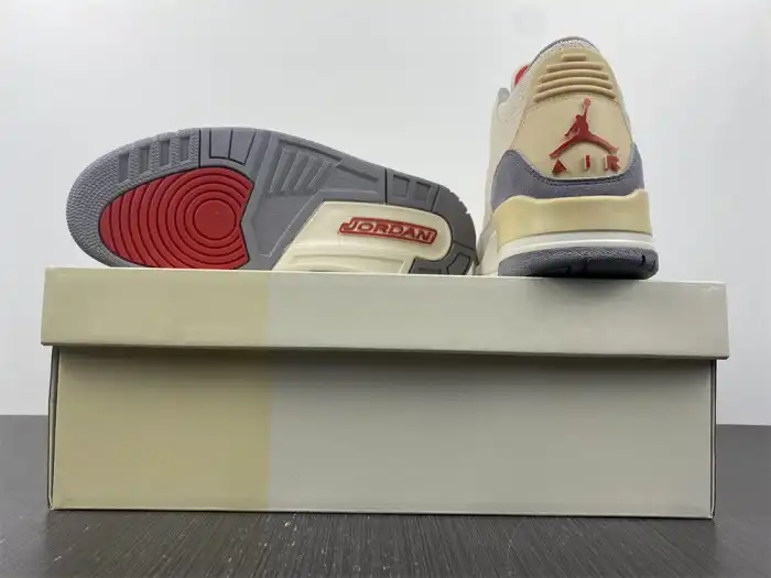 Reps HYPE Air Jordan 3 Retro Muslin DH7139-100